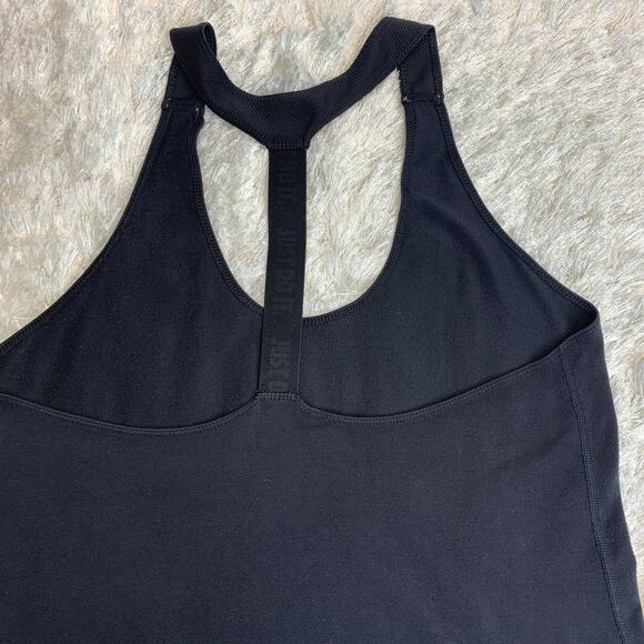 Nike Flowy Black Tank Top T strap Sz Small - Picture 2 of 4